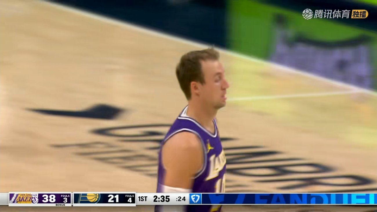 领先17分！彪哥和肯纳德连进3个三分🔥湖人vs步行者