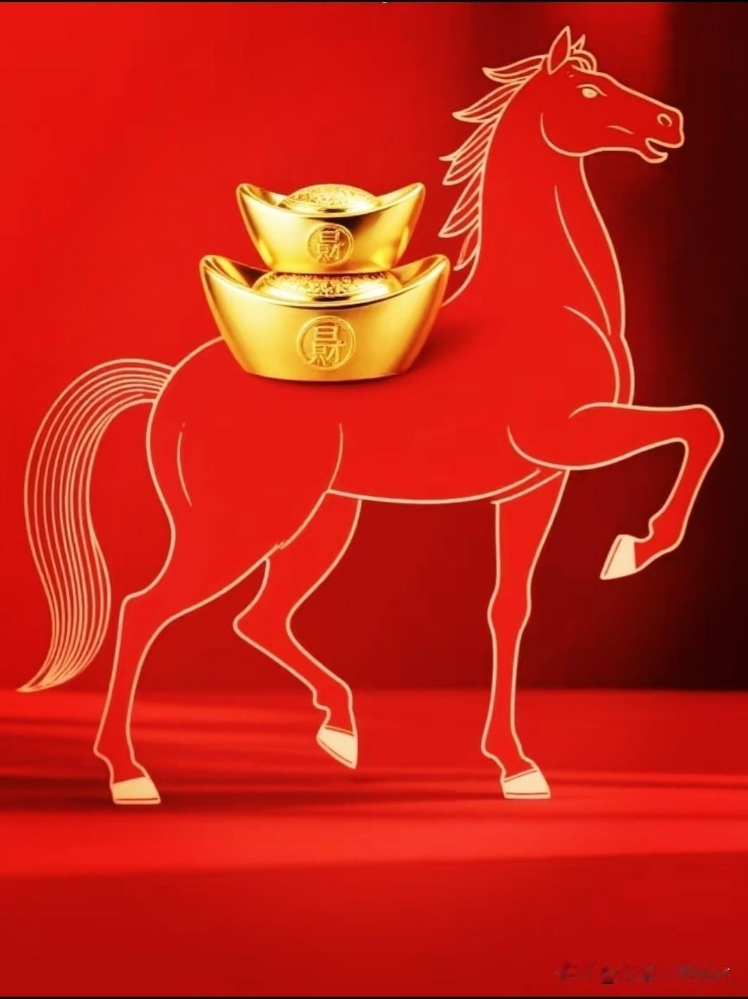 马上有财，富贵自来。