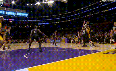 詹姆斯的视野，这给传出来了 