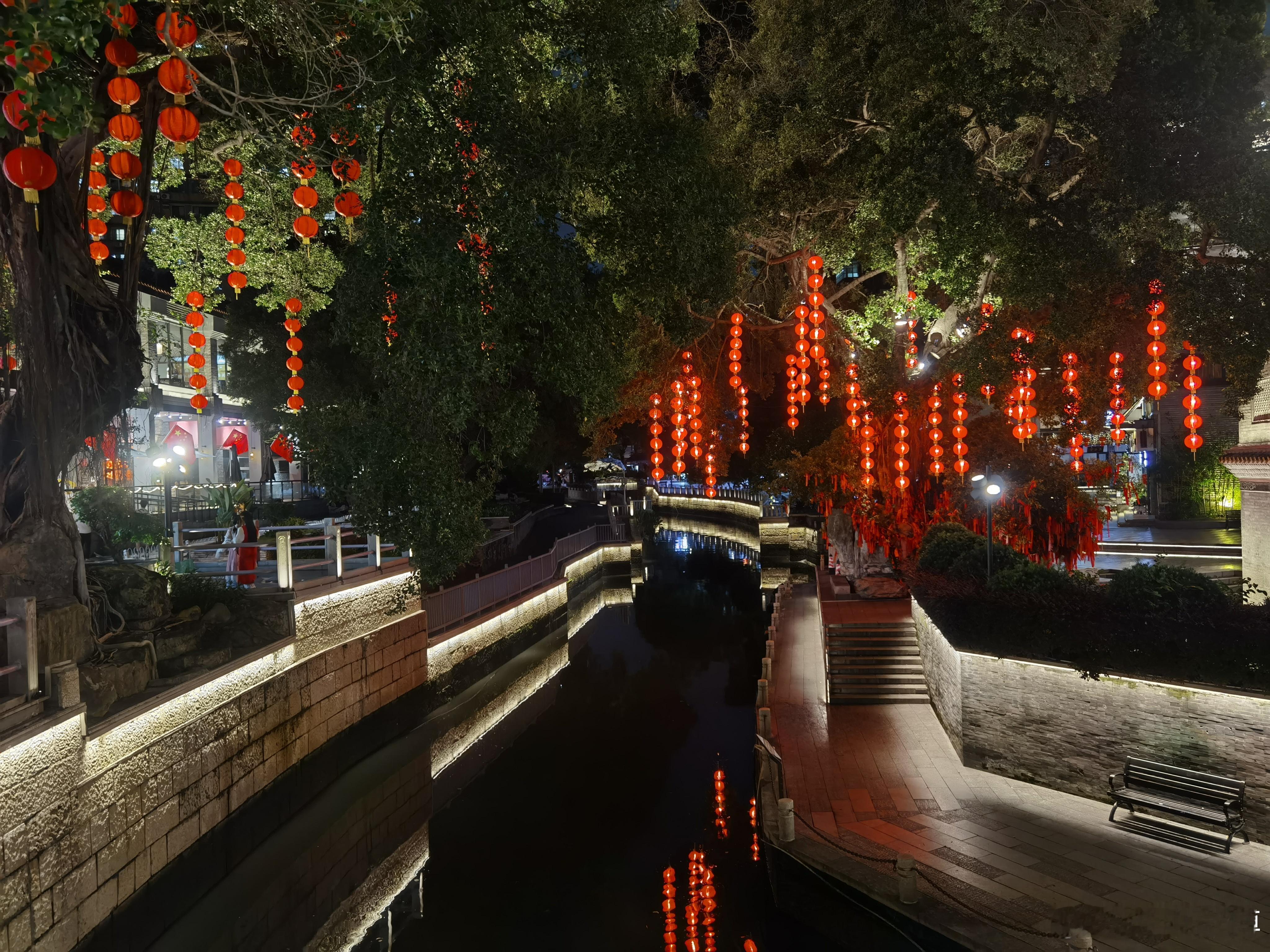 饭后夜游，漫步西关•荔枝湾涌•永庆坊广州西关荔枝湾涌西关大屋永庆坊广州·荔枝湾广
