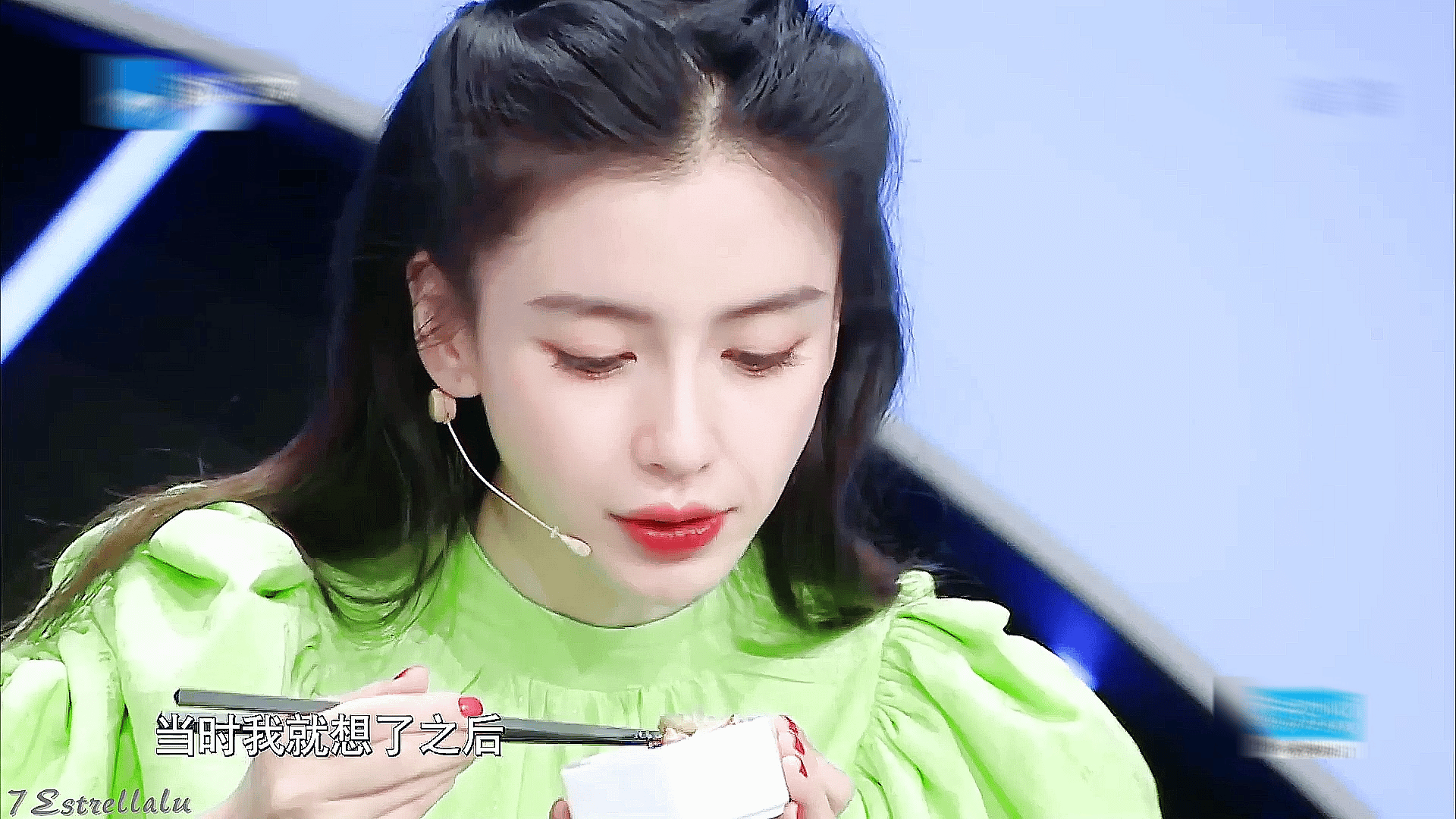 angelababy angelababy “在风华正茂的年纪，遇见了你这束最温