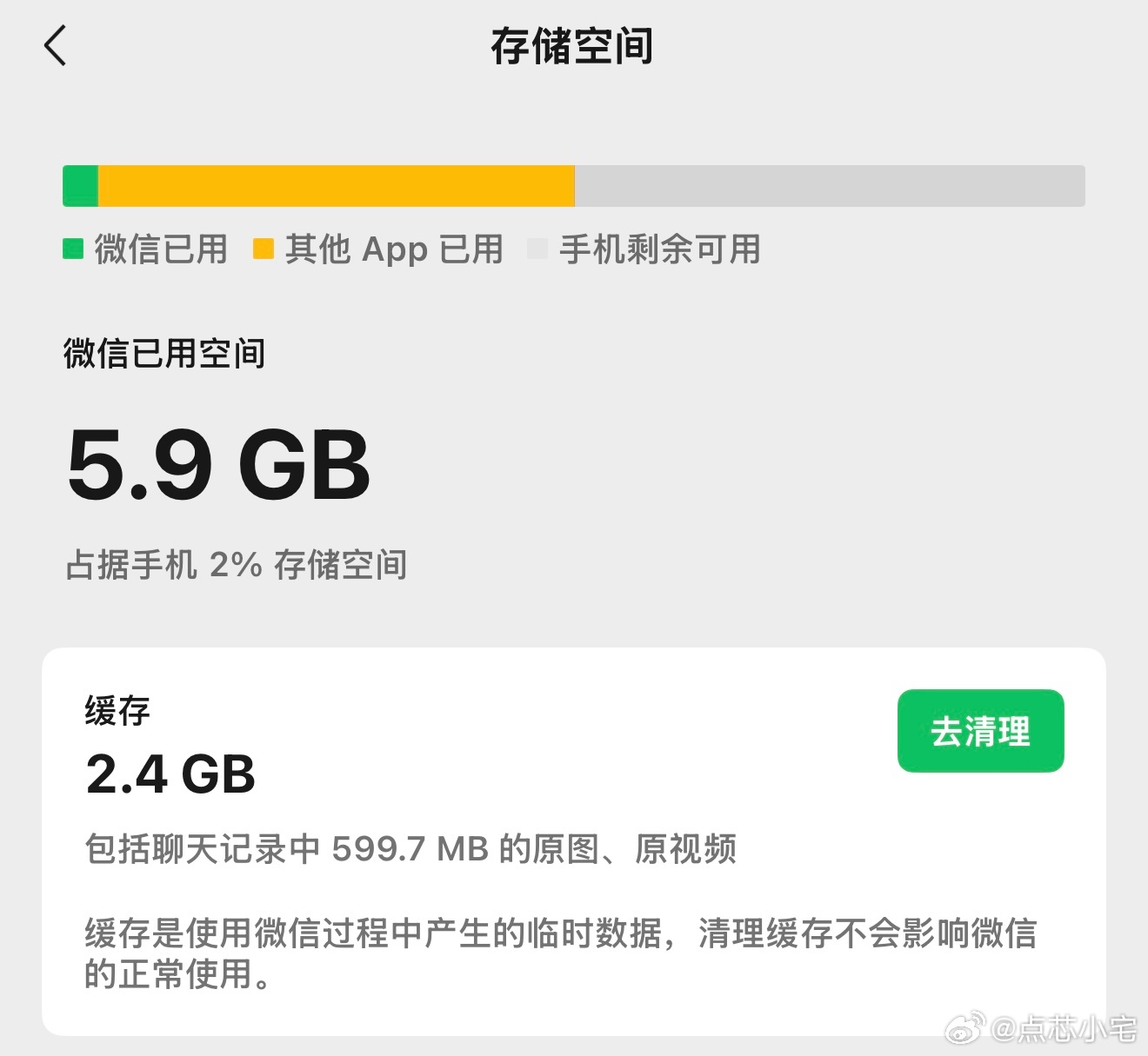 微信内存一下子就少了10G   估计很多人删完一个好友，手机都变轻快了[doge