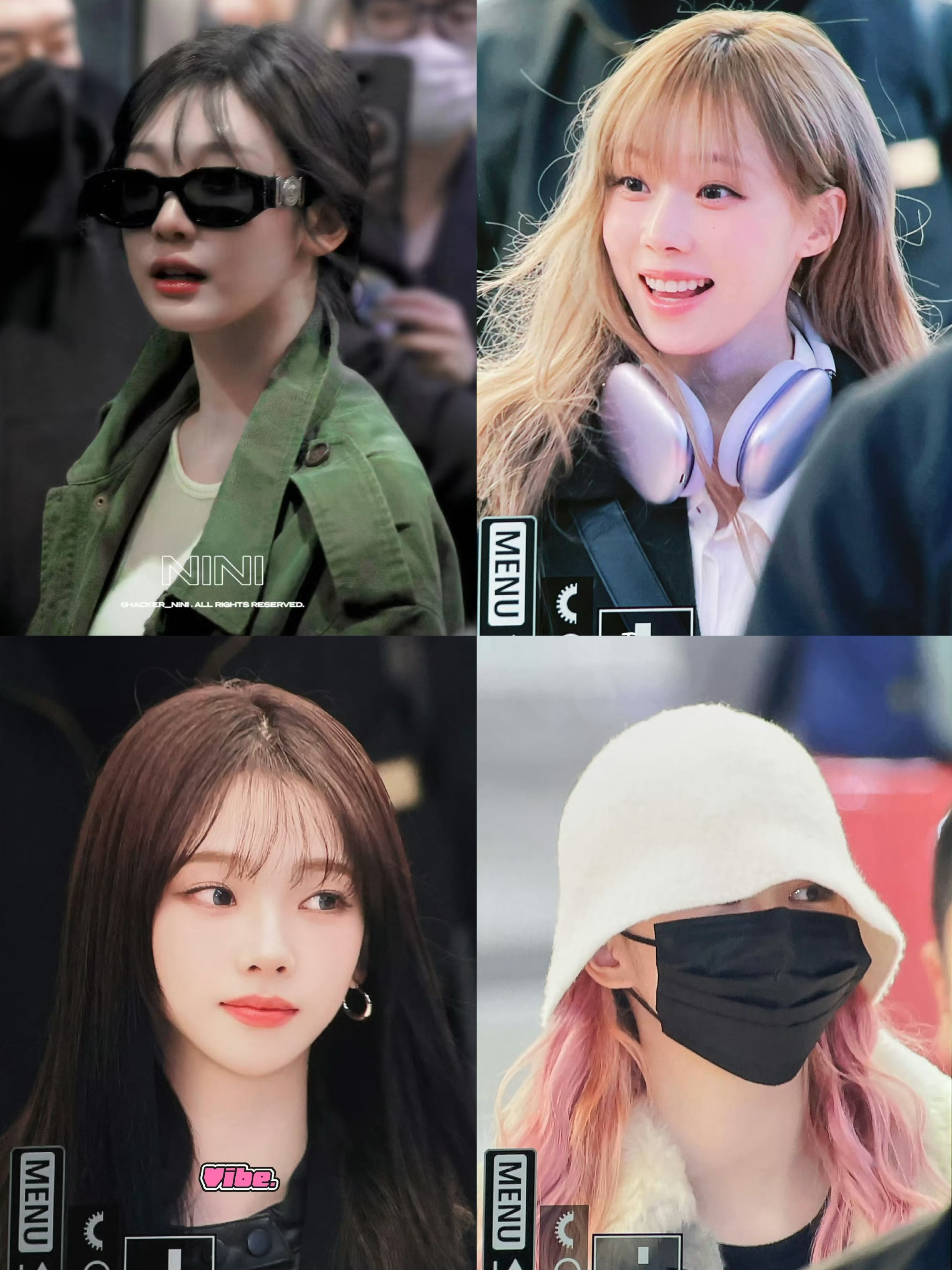 aespa结束上海签售，四女神回韩国了🛬  