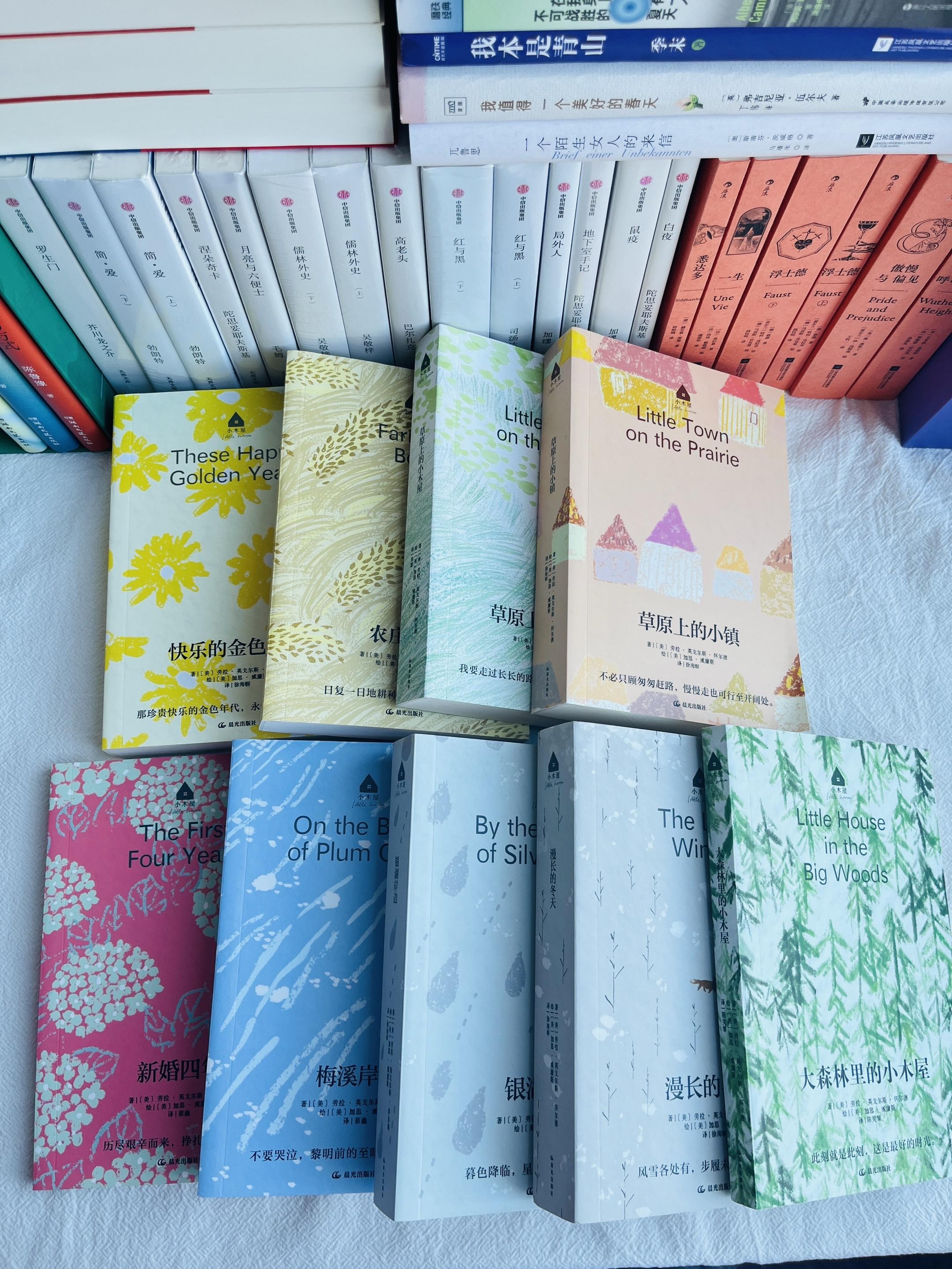 褪去浮华，书页间尽是草原、森林与平凡日常。《小木屋》系列没有花哨的情节...