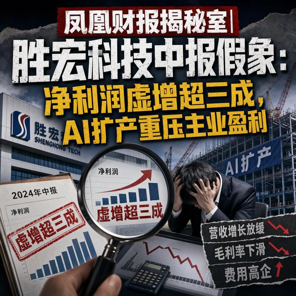 很多人看到胜宏科技净利润大涨33%，以为AI风口下这家PCB龙头稳赚不赔。
但翻