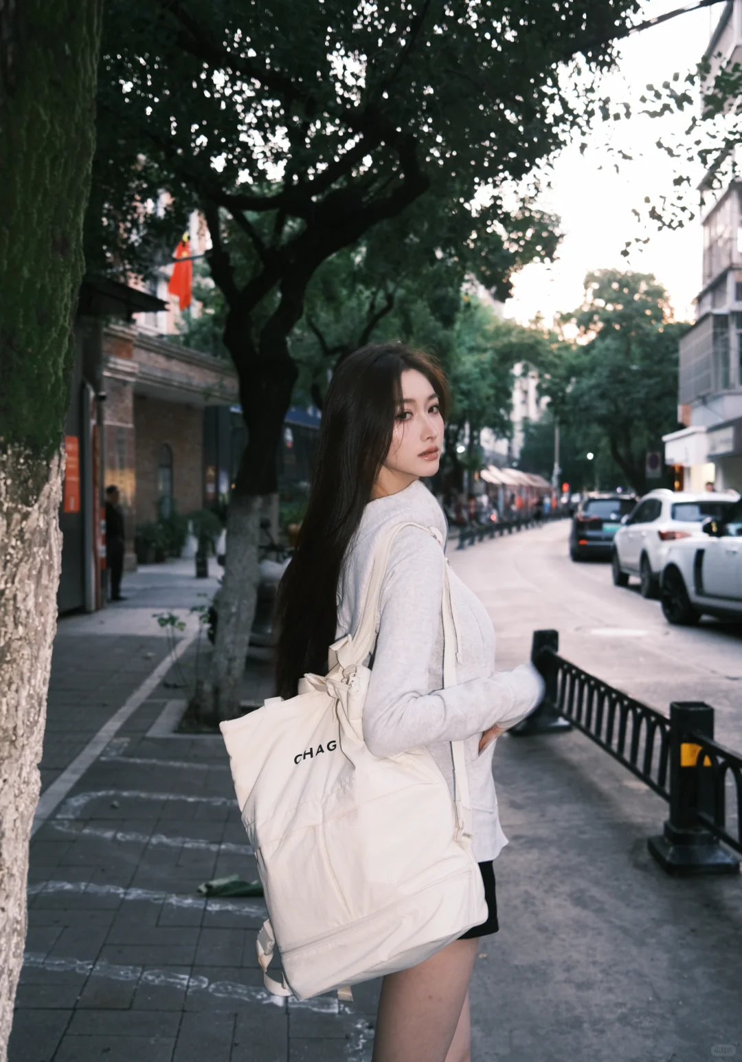 和姬姐一起捡秋咯🍂