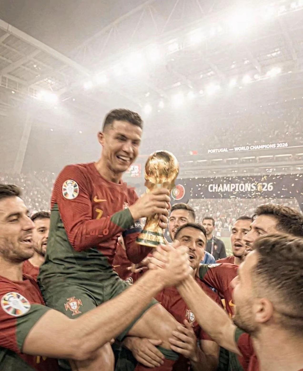 无数次幻想着，西班牙🇪🇸，葡萄牙🇵🇹，法国🇫🇷，就这三C罗c罗世界杯