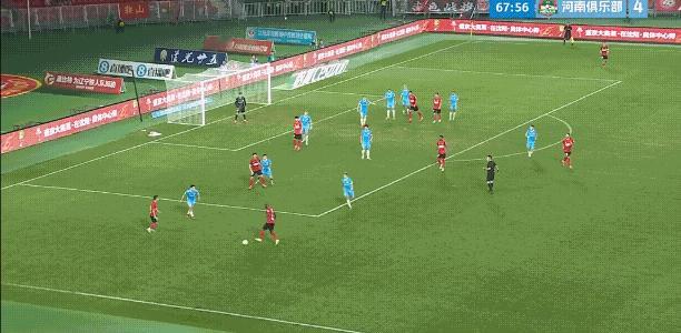 辽宁铁人主场4：4和河南队打成平局，张洪福打进中超首球，这也是这场比赛最值得关注