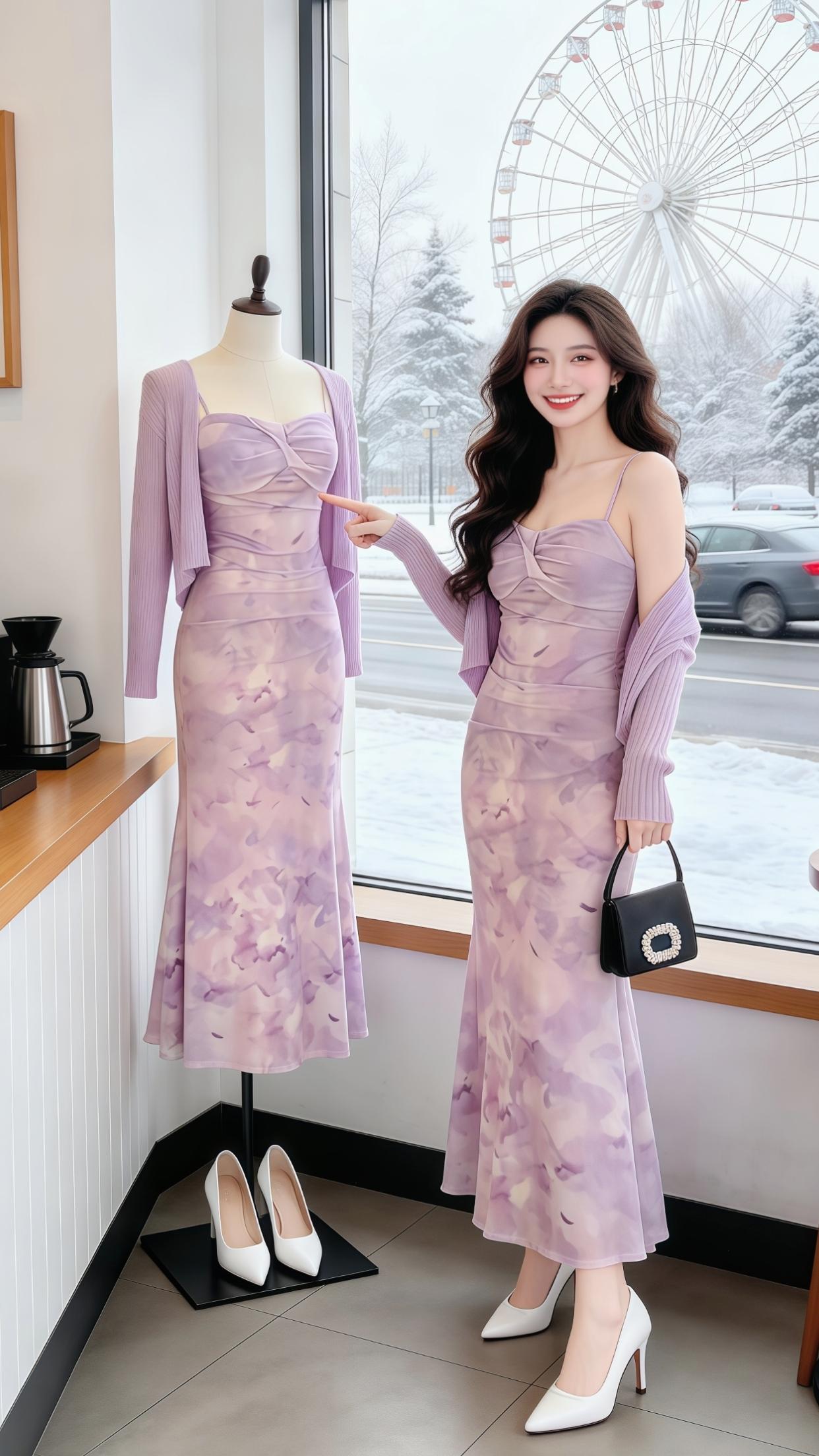 气质女神穿搭 温柔穿搭 名媛穿搭 精致穿搭 精致穿搭