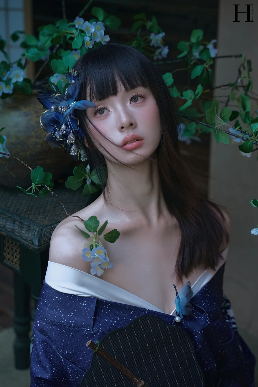 蓝调·宿命感拉满的《蓝鸢之梦》写真🦋