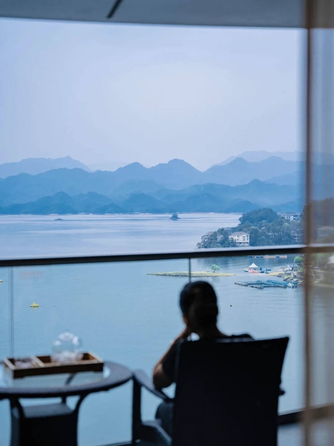 我妈说：以后去千岛湖！锁死这家湖景日落酒店