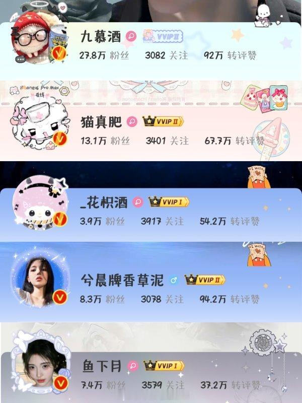 tg.恋与深空每月大粉总结，11月份的来了，谁战斗力最强秒了呢？ ​​​