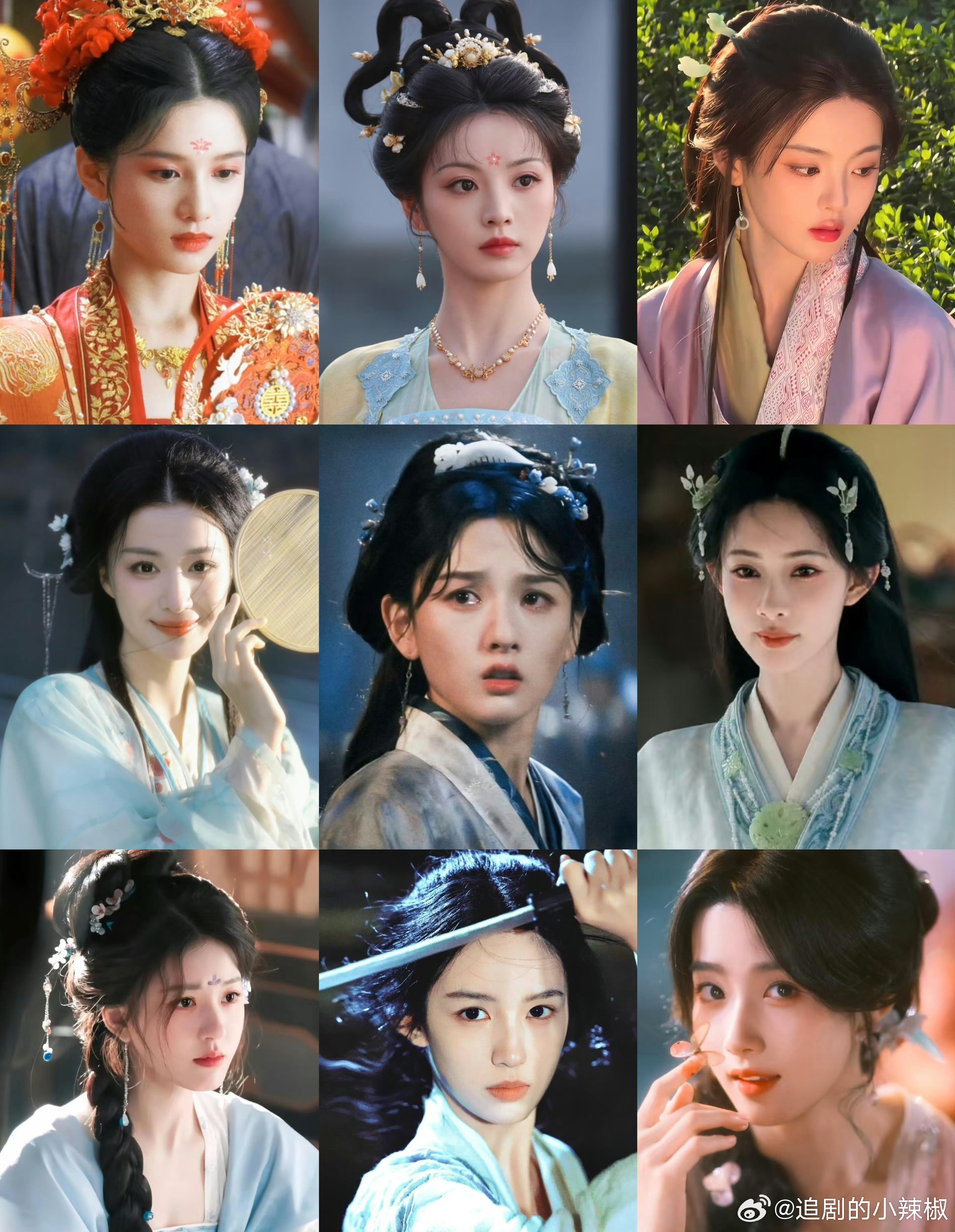 95这代还是挺百花弃放的，靠古偶发家了 