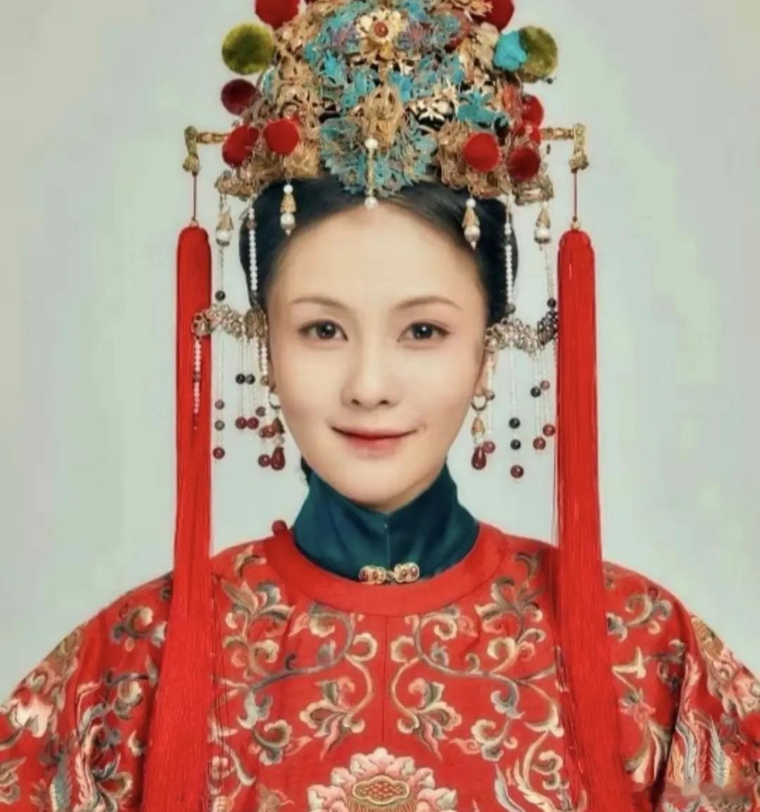 白鹿这新娘的造型像在拍恐怖片