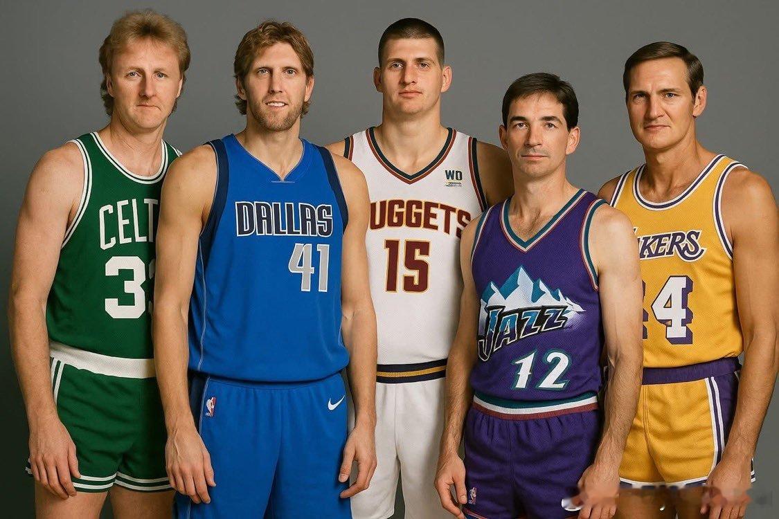 NBA历史上最强白人阵容，你认同吗？NBA ​​​