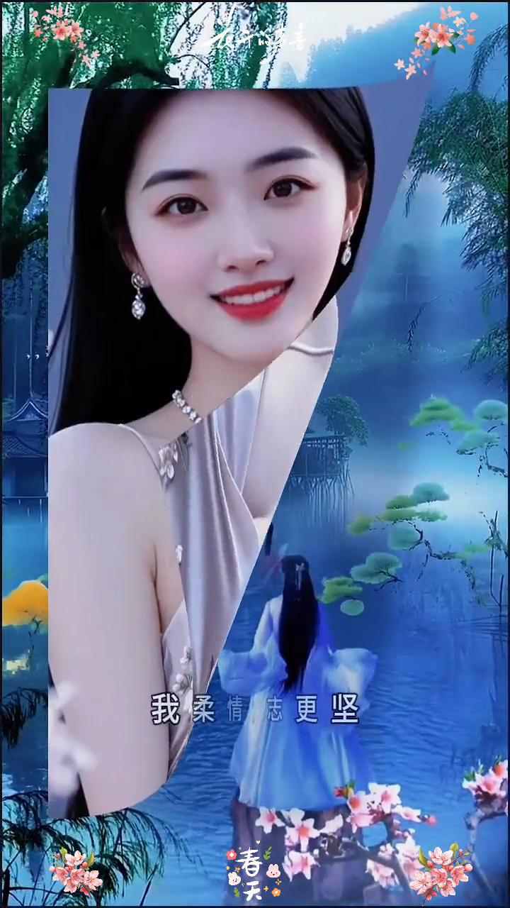相见难别亦难，演唱吴静。
春天，放开的声善，相见难别亦难。怎诉这胸中语万千，我柔