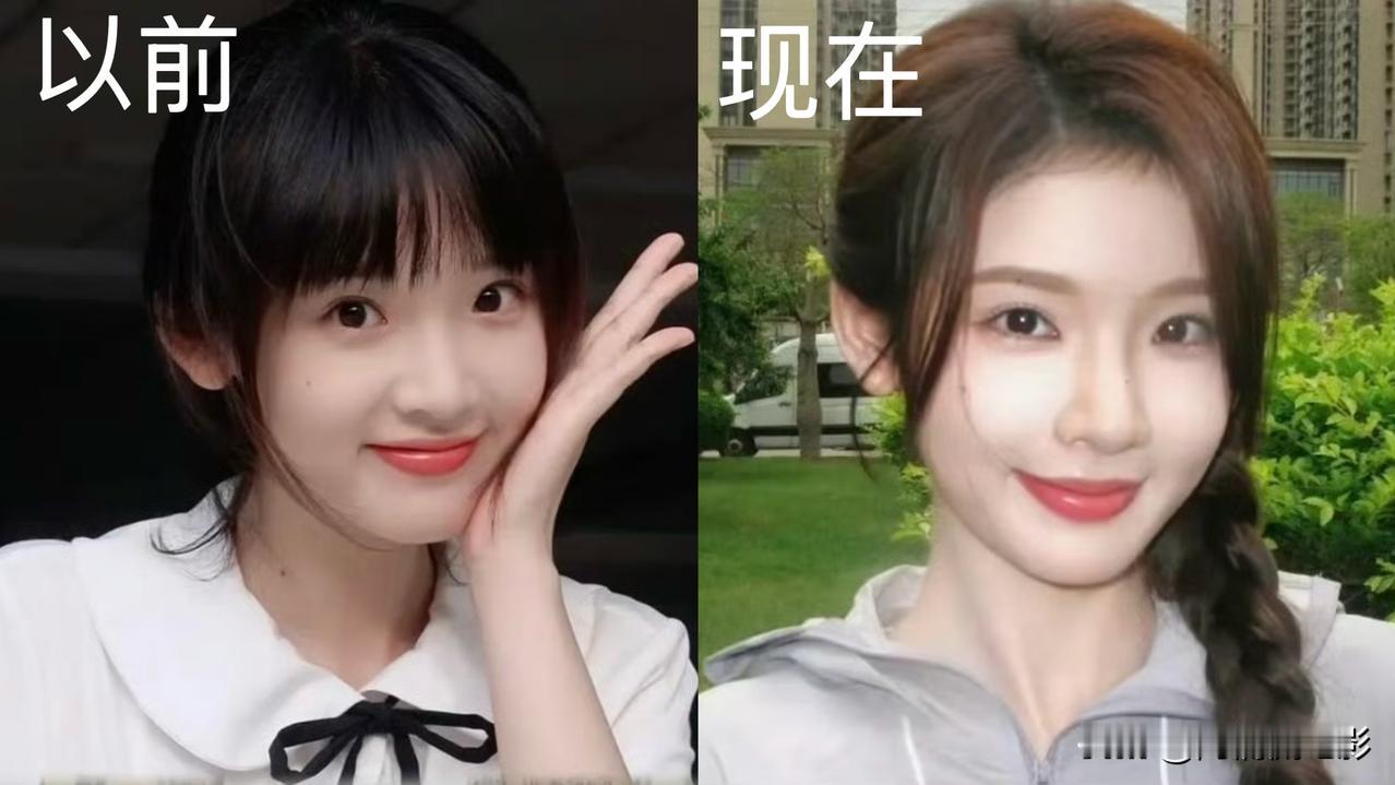张淼怡真的太让人惋惜了，原本极具灵气的葡萄眼是她最出圈的个人标志，如今特色美感彻