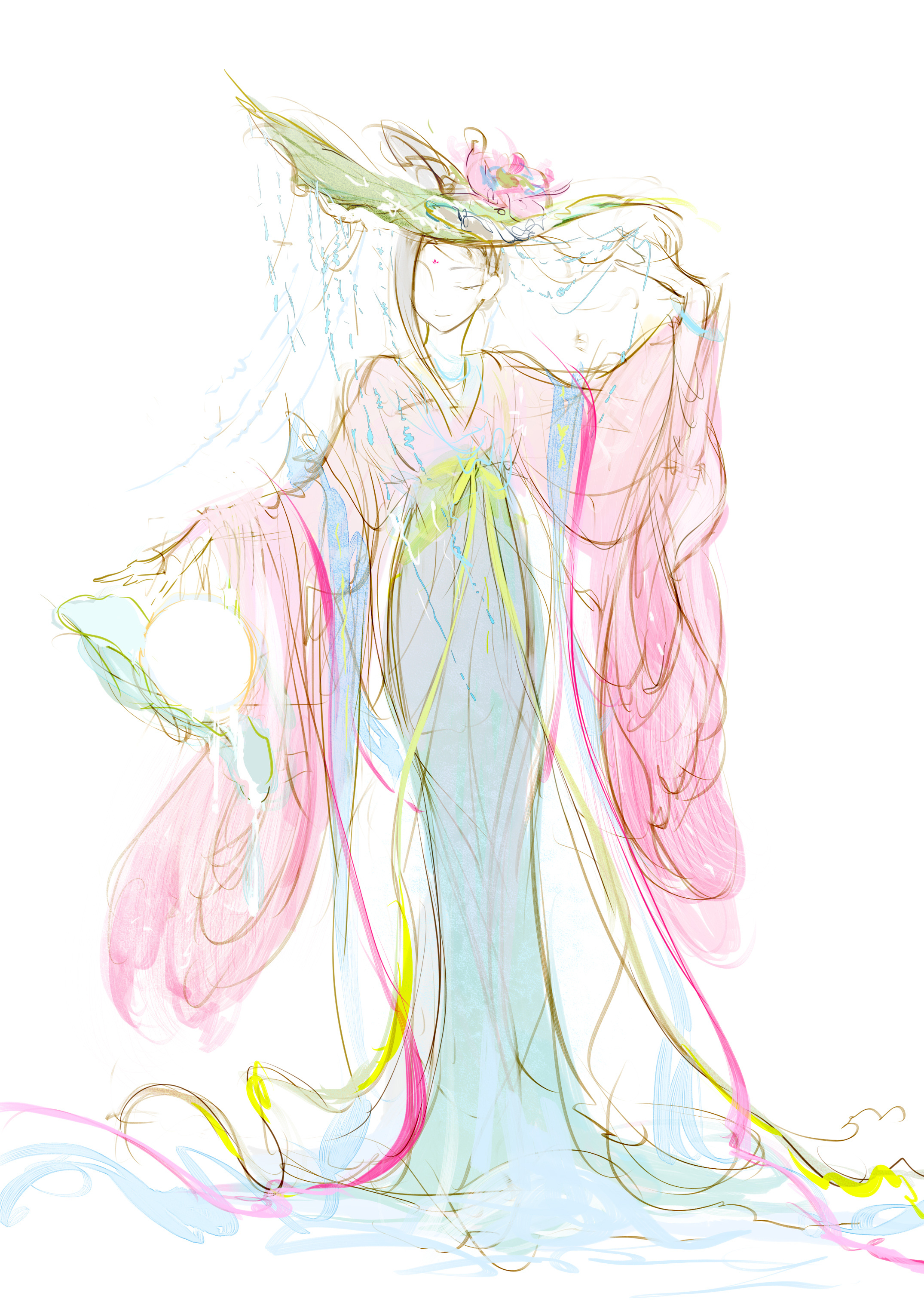 20min服装速记鹿野 夏日小荷 