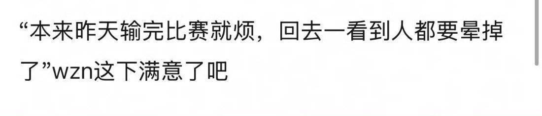 wzn你们烦不烦 