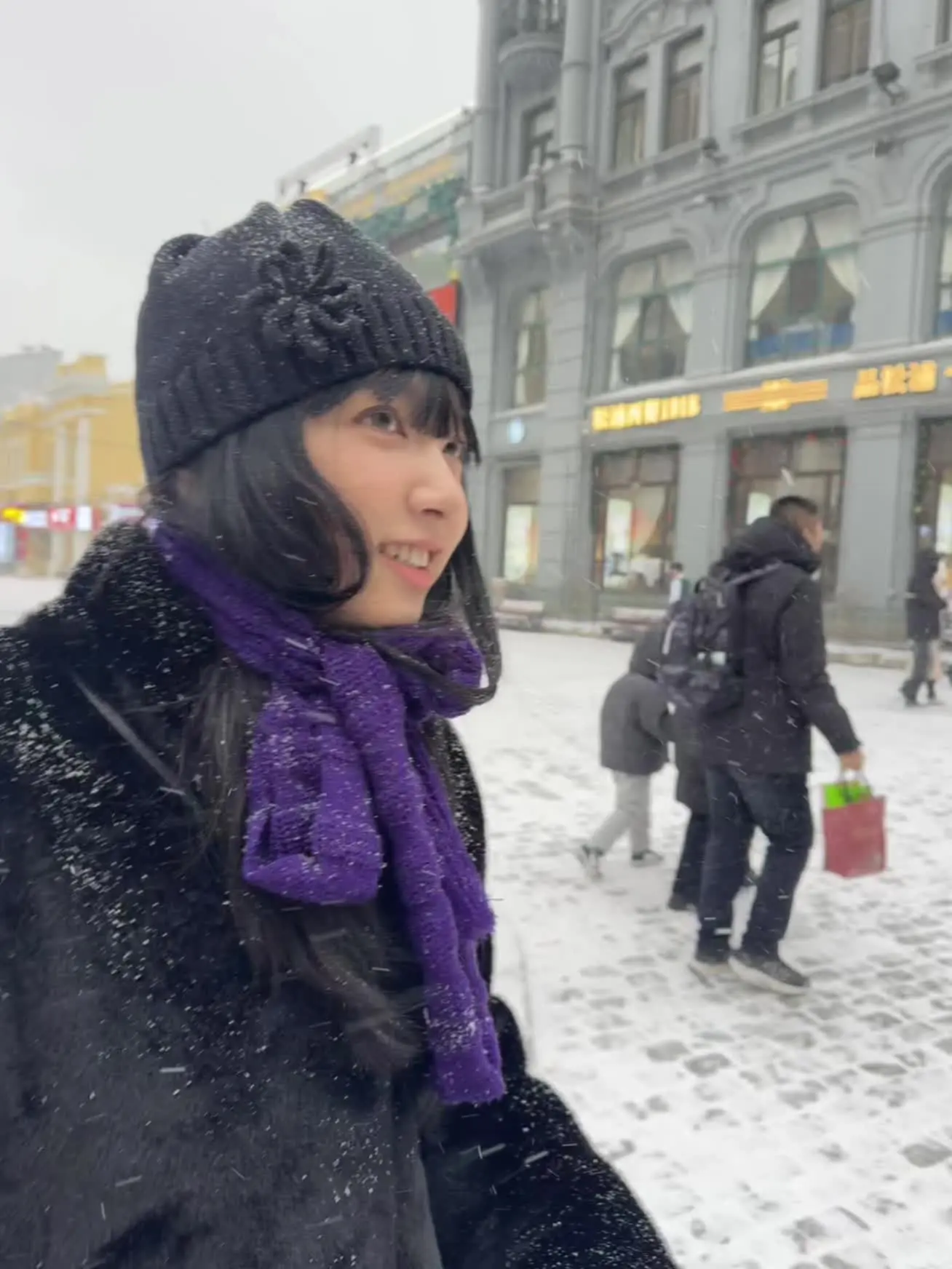 哈尔滨的第一场雪