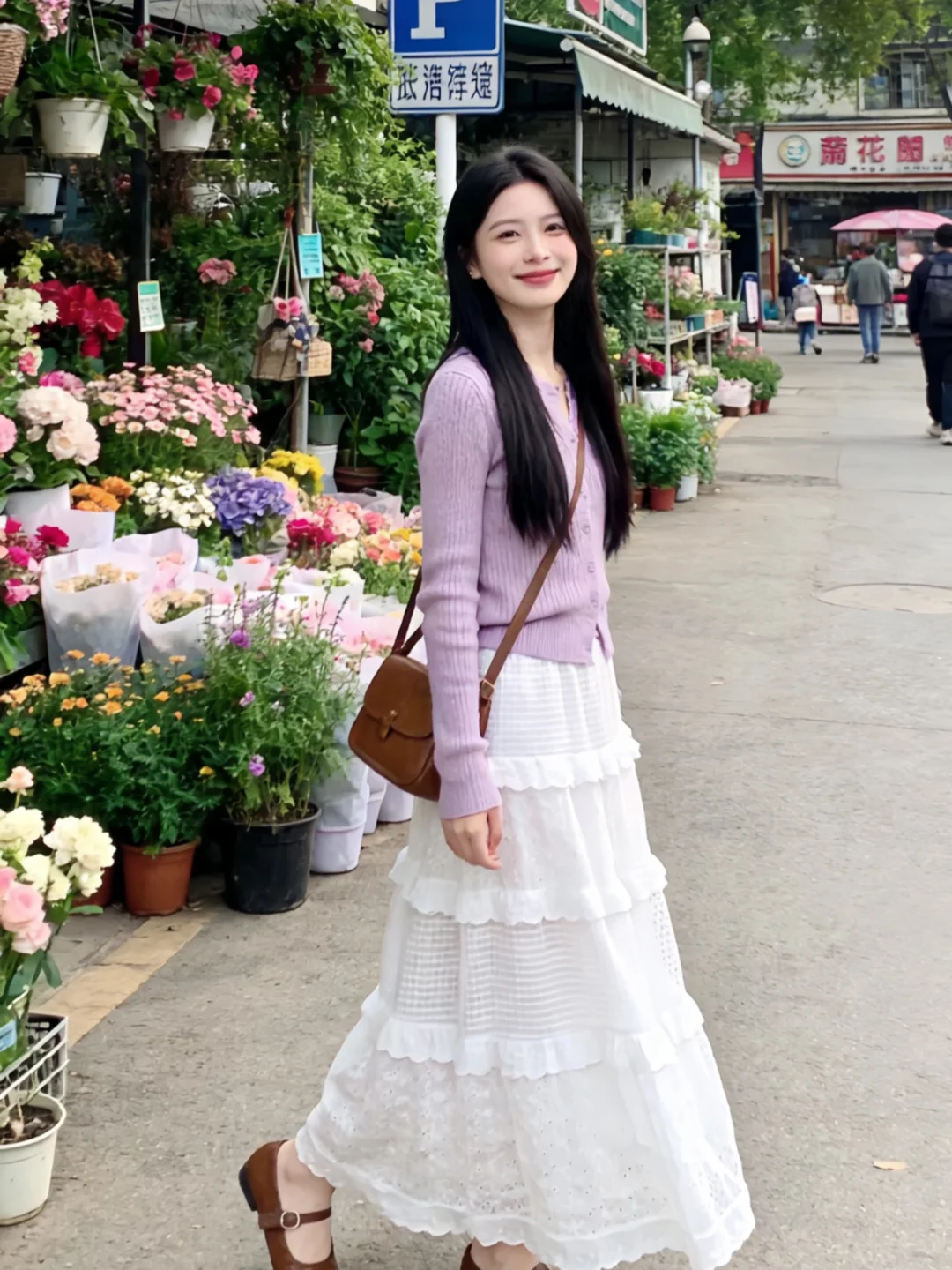 被这条白裙子美哭了～🌸