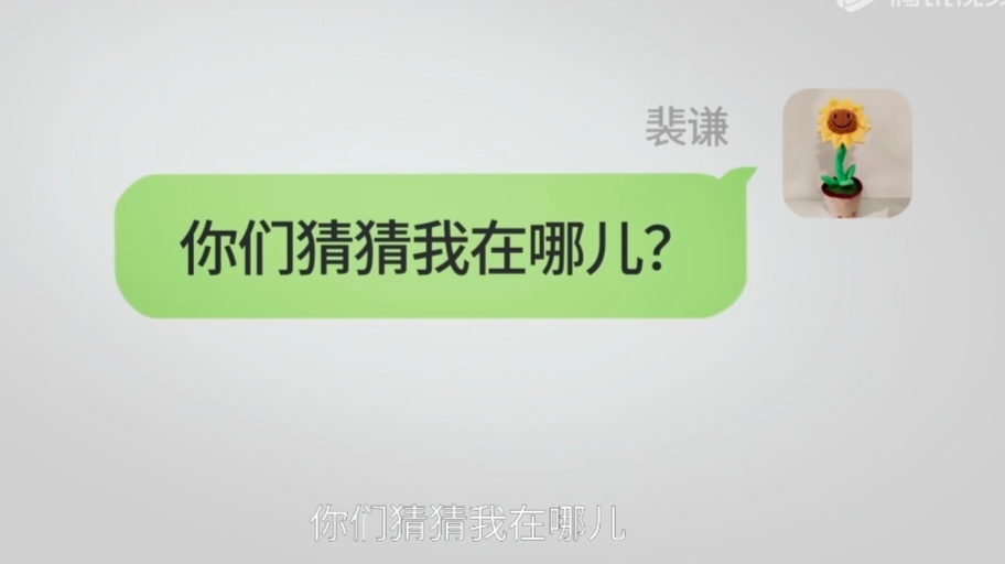 🌻：“你们猜猜我在哪儿？” 