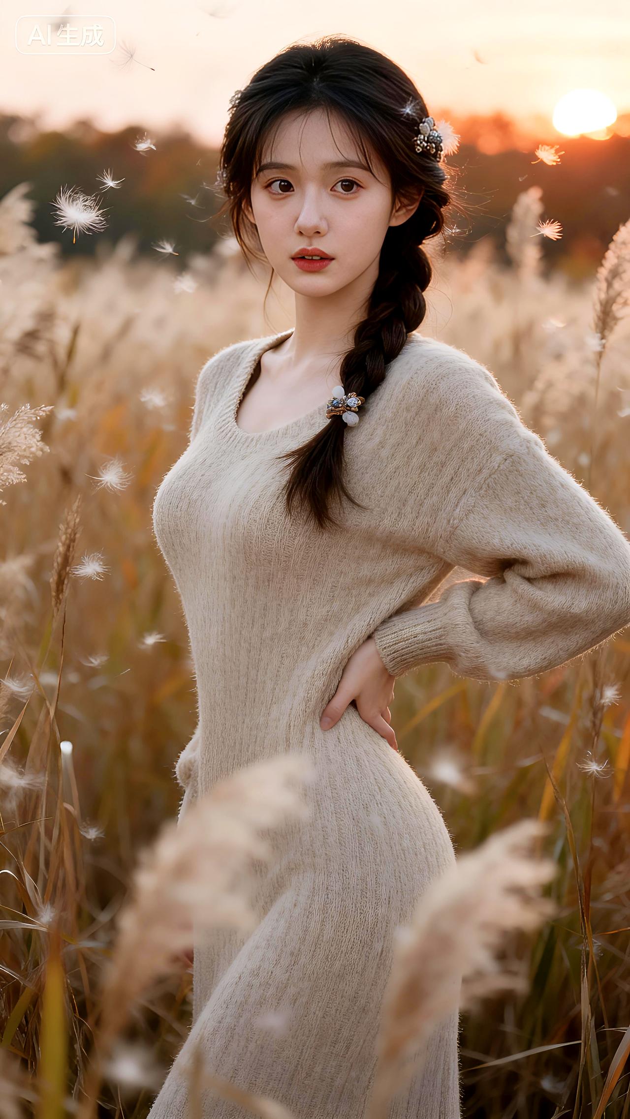 跌倒了也没关系，地上的小花会扶你。你看，风也在为你加油。好看又粉嫩少女心的壁纸清