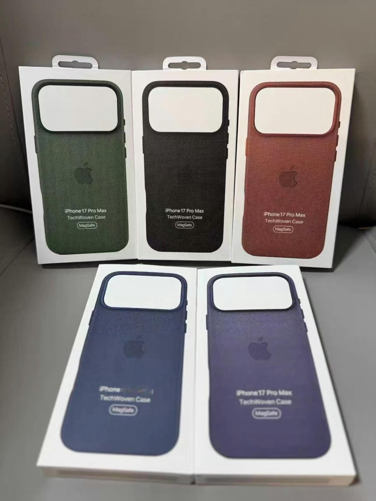 iPhone 17手机壳 这种编织手机壳有人喜欢吗？既不耐脏又不好清理，卖得还贵