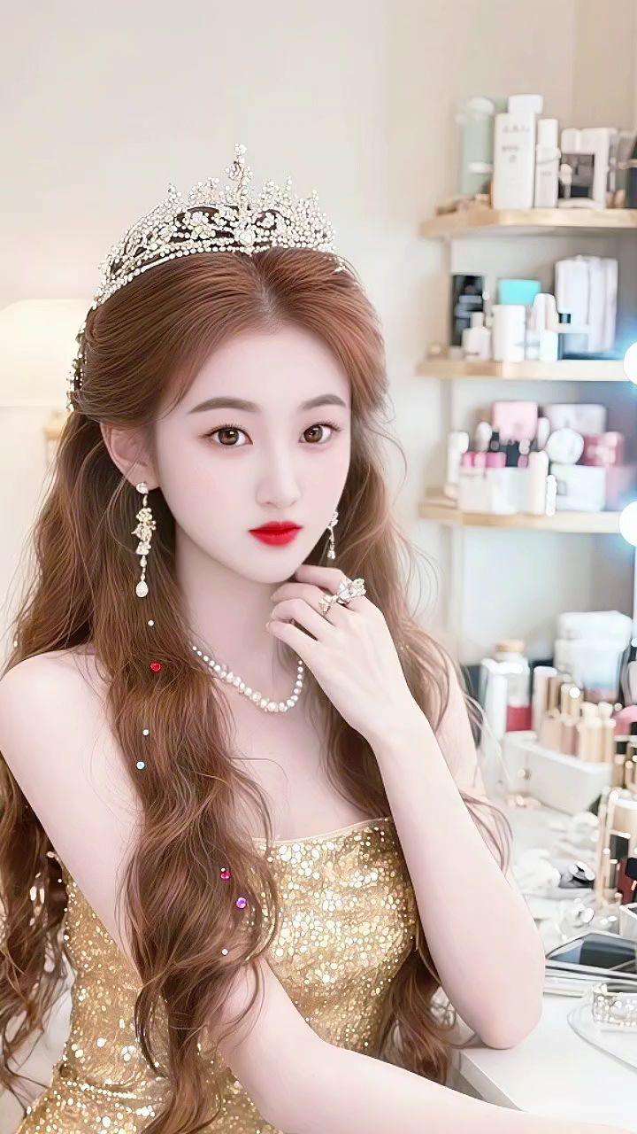 自信是最高级的妆容 时尚公主妆 让自己美到发光 女王妆造 尝试不同妆容风格