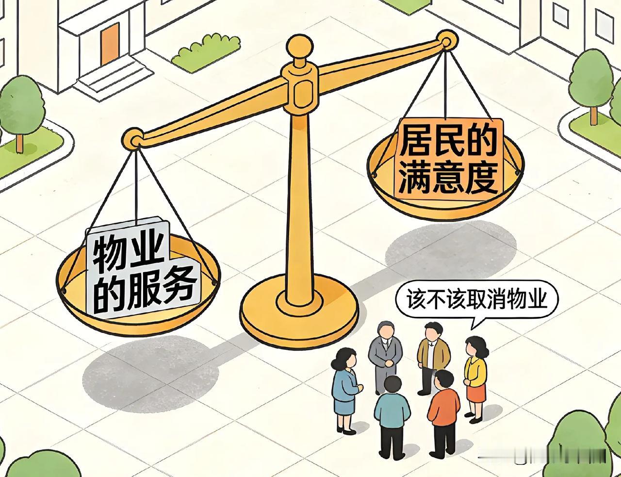 这两天刷短视频老是刷到一些呼吁取消小区物业费的视频，
那么这个物业费究竟该不该取