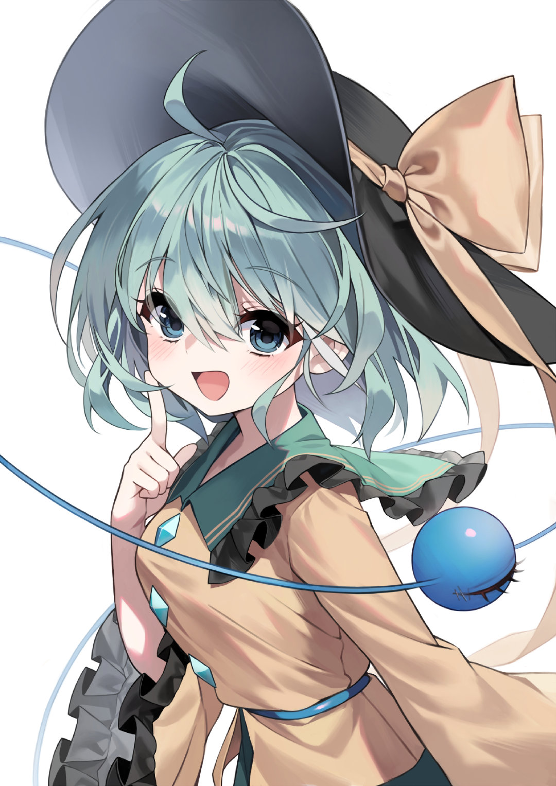 古明地恋——东方——画师: しゃろーむぷりん，网页链接