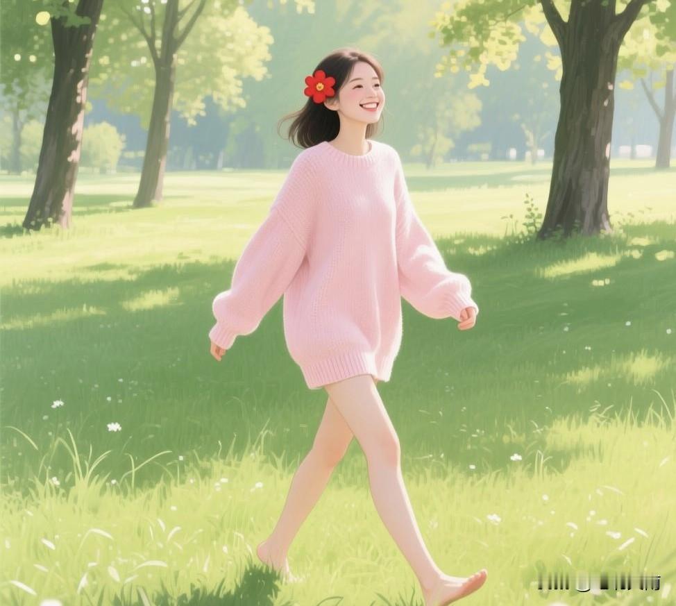 给自己戴朵小红花。

平凡如尘，
未攀高峰，
却脚踏实地。

当个小人物，
烟火