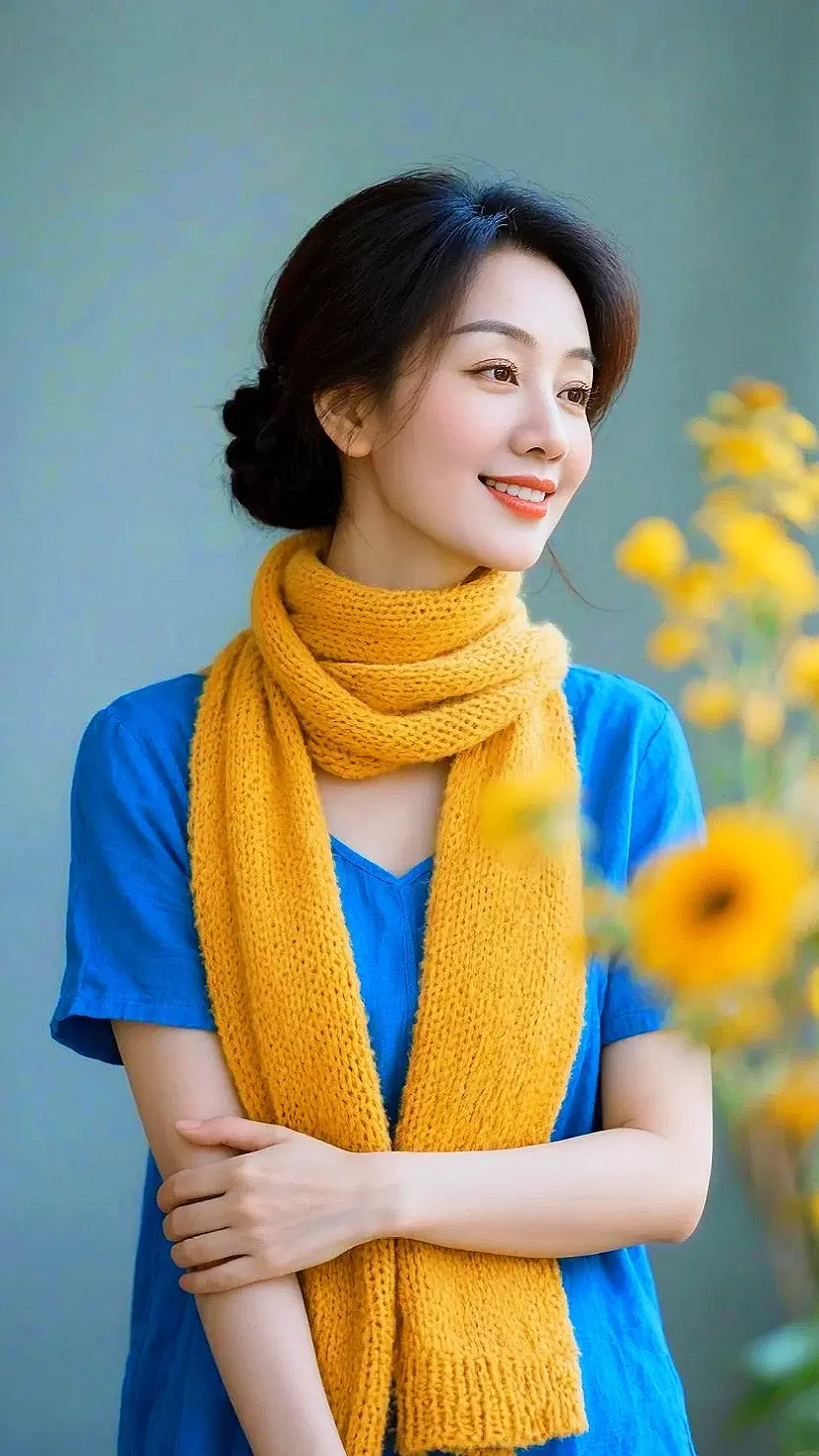 AI蓝黄撞色照 随变ai随便玩 广告分成伙伴计划玩法达人