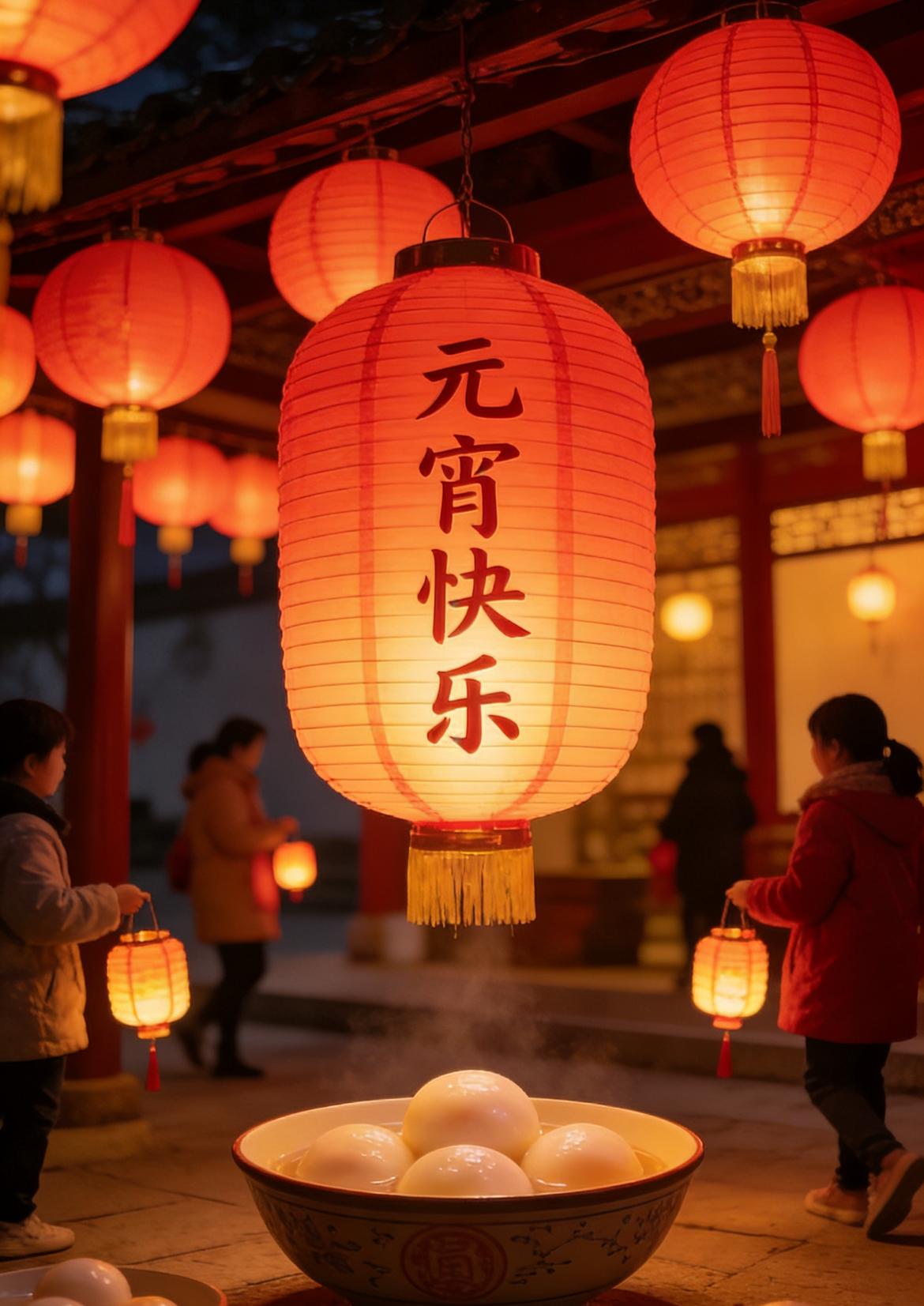 我婆婆这边，元宵节可太忙了，
不仅要给老家上灯，
我还是嫁过来才知道，元宵节也要