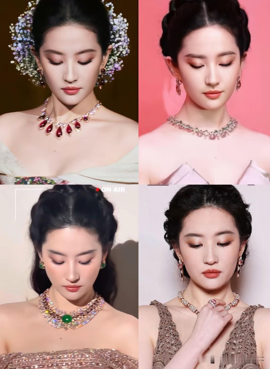 刘亦菲这组垂眸图真的绝了，满满的慈悲相，宛若观音像✨
 
越往后越能读懂刘亦菲的
