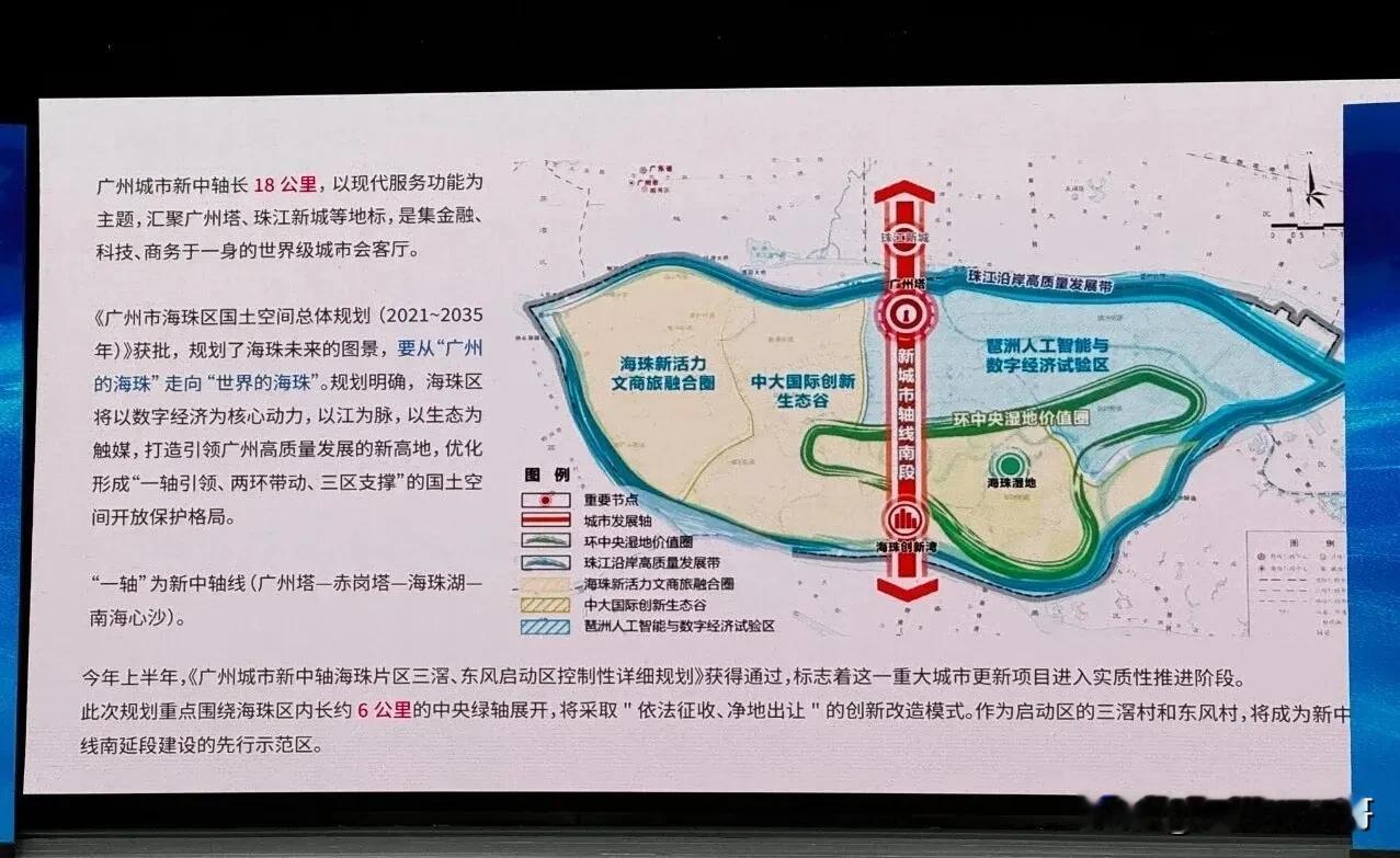 “世界的海珠”“广州中央公园”，广州新中轴海珠段规划提级，未来将成为广州新封面！
