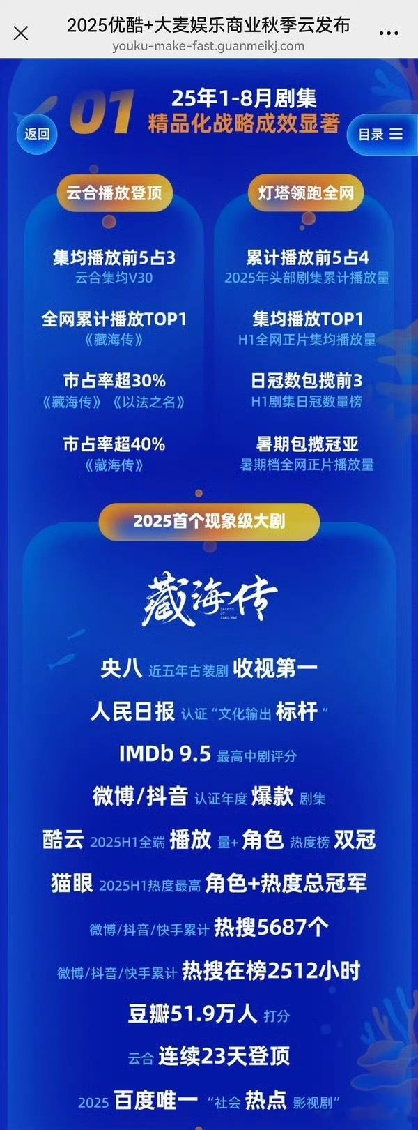 👖招商会大力夸了《藏海传》，剧王基操 