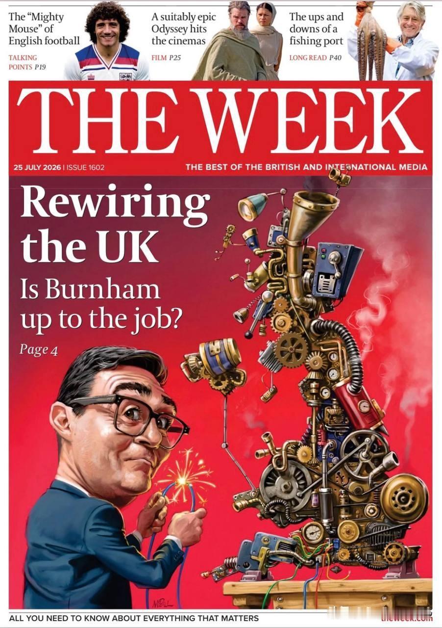 🇬🇧“重塑英国。伯纳姆（Burnham）能胜任吗？”这是英国杂志《The W