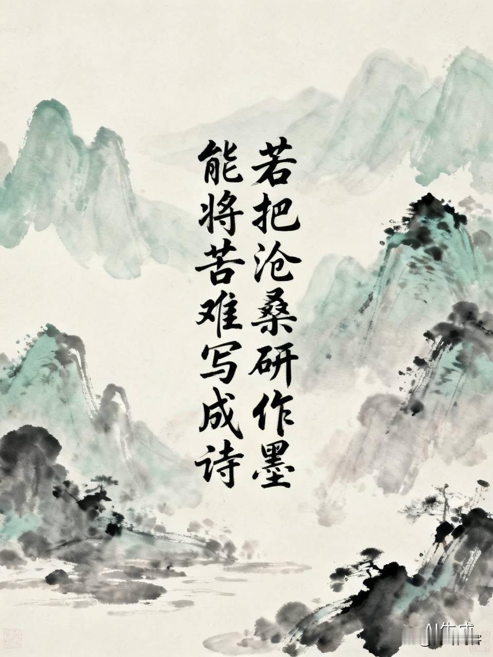 上联:若把沧桑研作墨;
下联:能将苦难写成诗。
友友请邀对下联 友友请邀对上联 