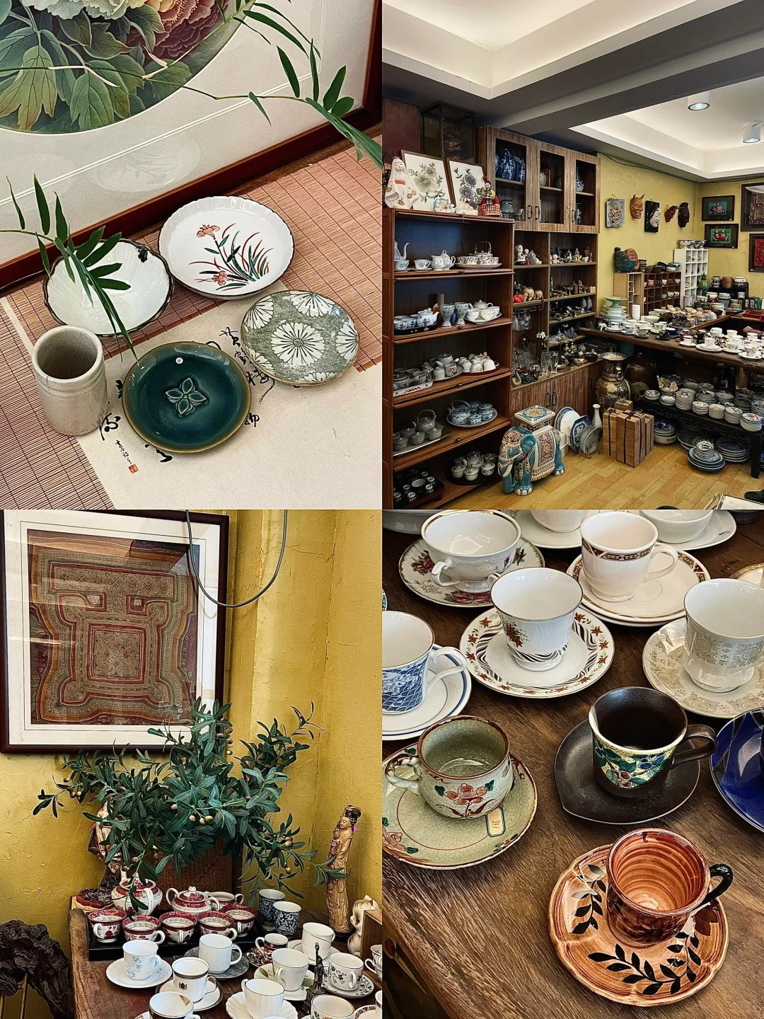 武汉🧺🪡一家藏得很深的中古瓷器铺🍽️