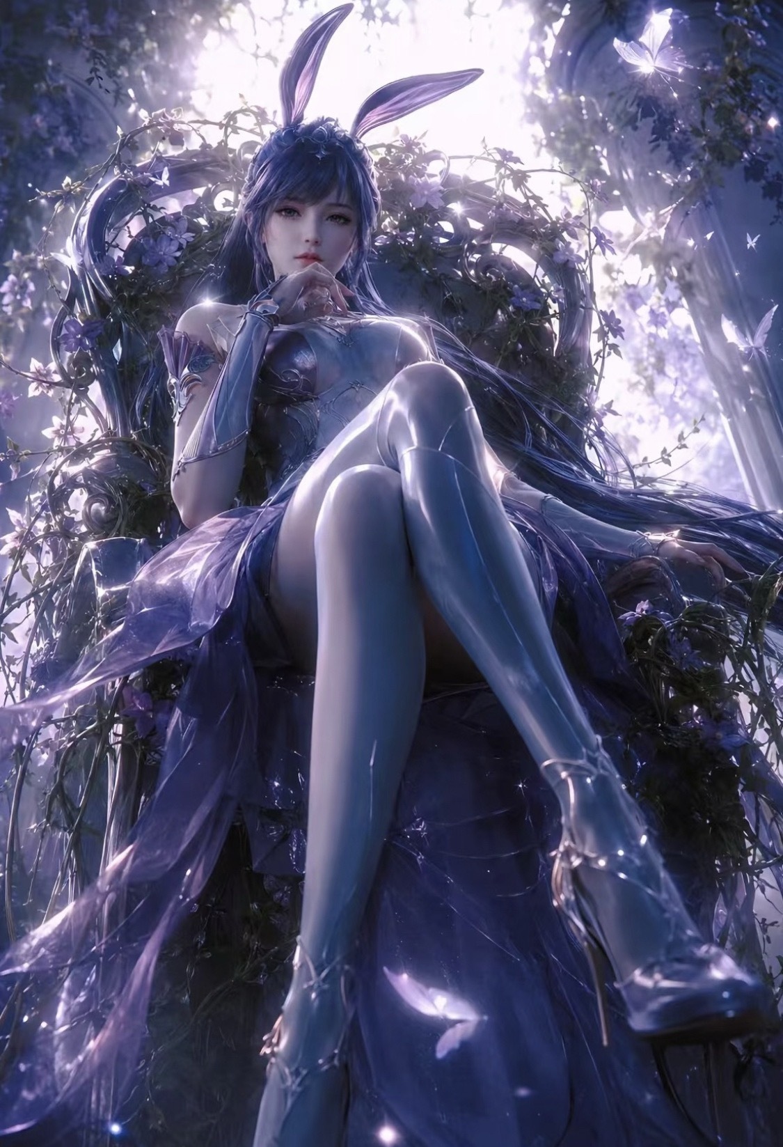 紫色系小舞💜这也太美了吧～我的女神！✨动漫追番团斗罗大陆斗罗大陆小舞 ​​​