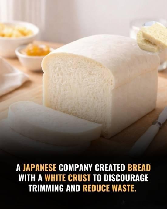 日本研发白色面包皮 以帮助减少食物浪费最近，日本一家公司推出了一种独特的面包,其
