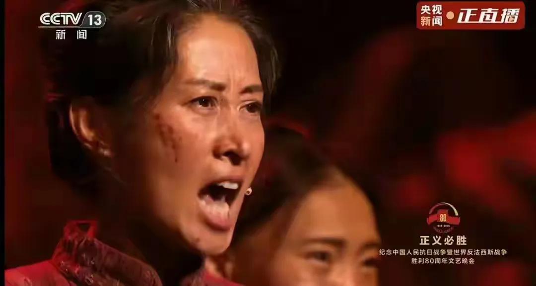 刘敏涛在九三晚会上的表现直接给我演哭了，怪不得相关话题能登上热搜。昨晚超7亿人次