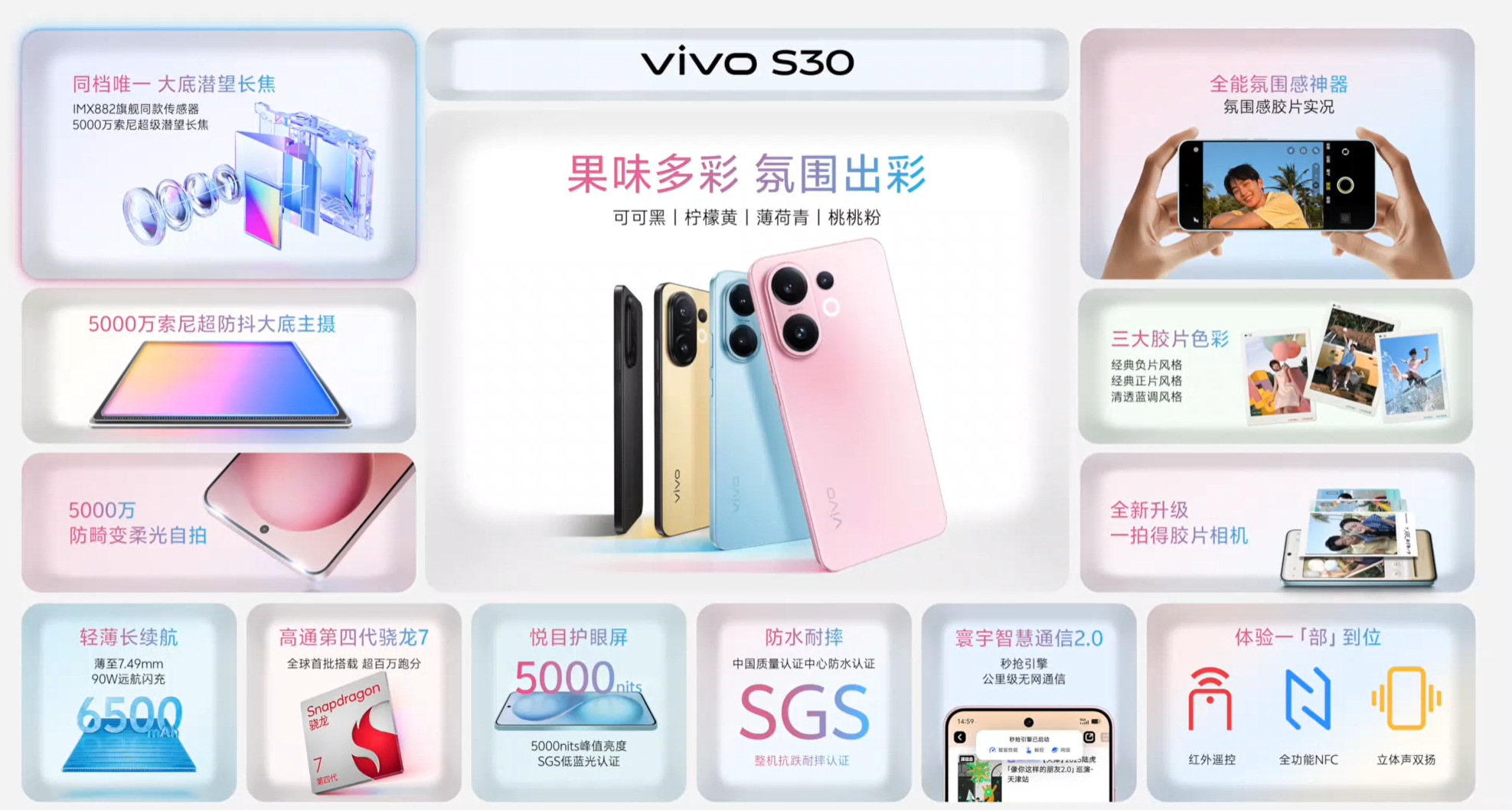 这么多场发布会，印象中vivoS30 标准版是花时间介绍最久的，可见它的含金量有