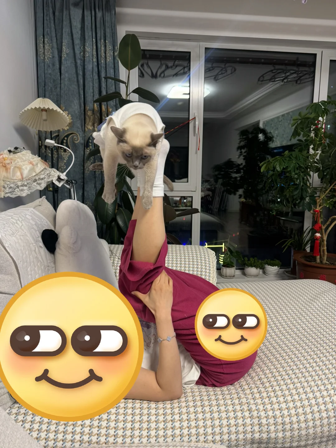 准备明天带我大儿子去卖艺了