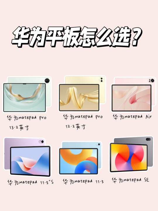 华为平板怎么选❓一篇搞定💯直接抄作业