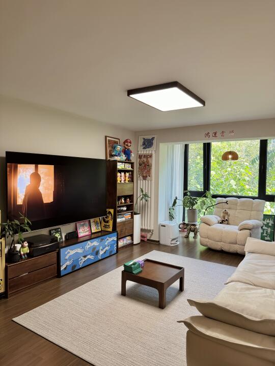 北京80平米两居室🏠简单的户型不简单的软装