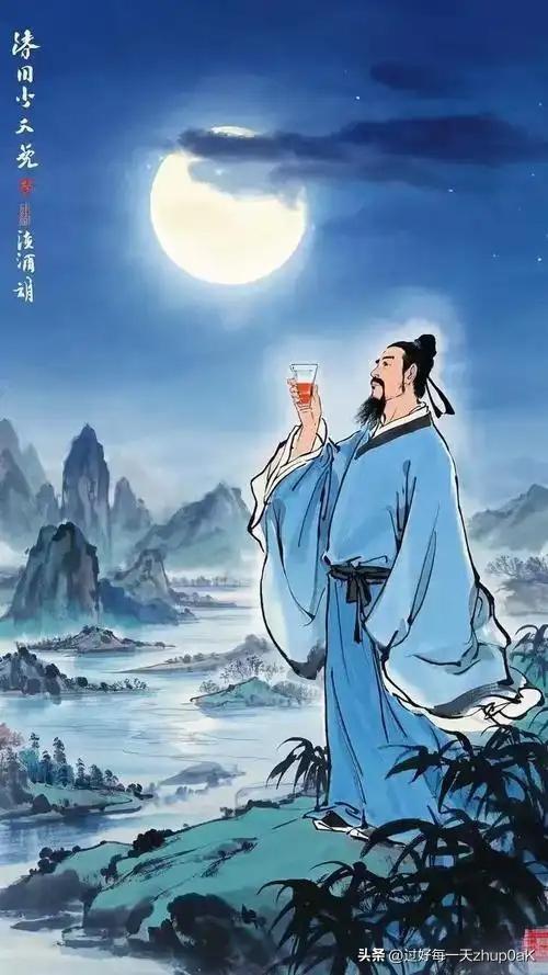 《醉眠》
——唐 · 杜牧
秋醪雨中熟，寒斋落叶中。
幽人本多睡，更酌一樽空。