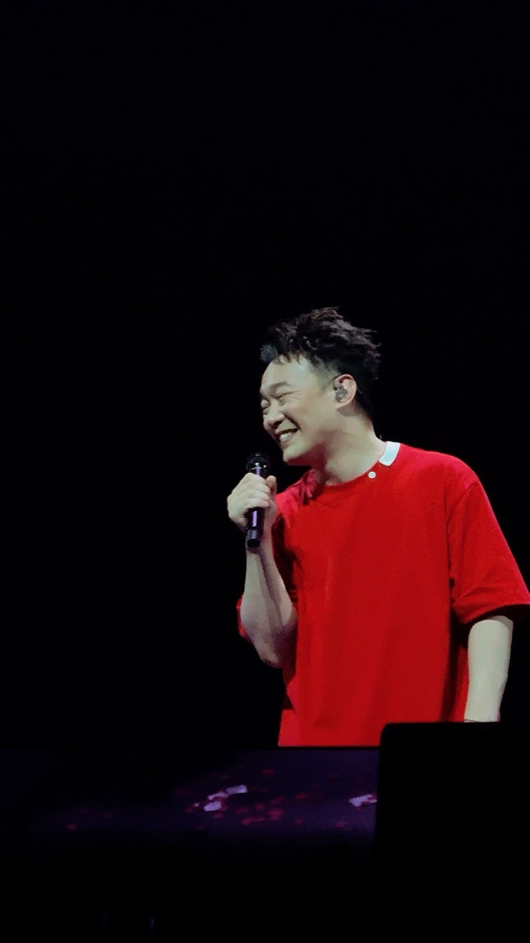 第四次对Eason的奔赴 次次都是独自一人来你的First row Lookin