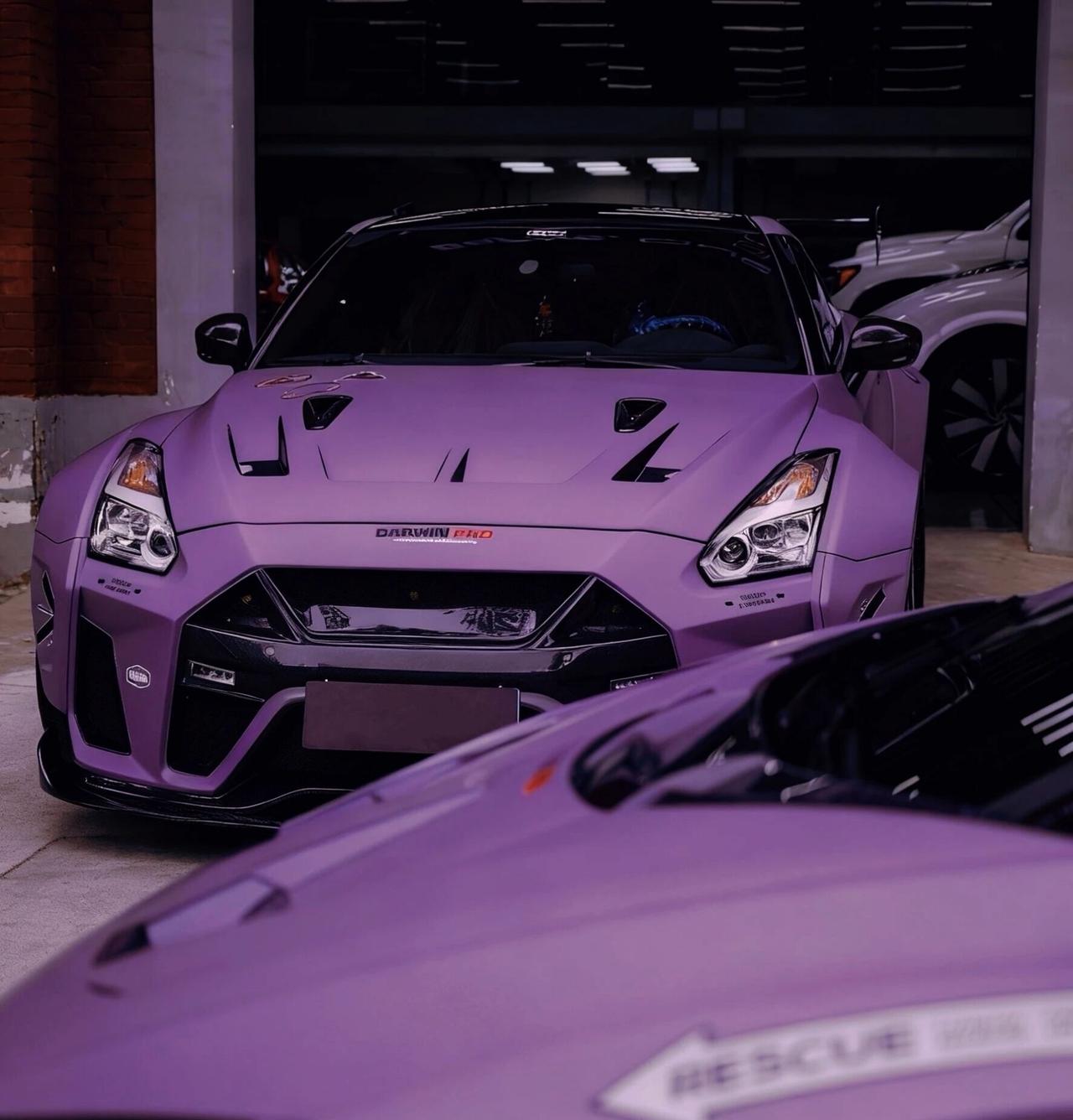 紫霞仙子配色太会了！战神GTR穿上这抹仙紫，炸街回头率不爆棚？NC紫霞仙子配色直